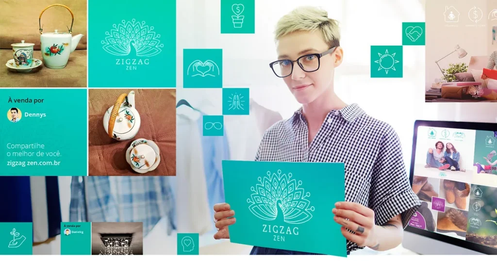 Zig zag zen - banner